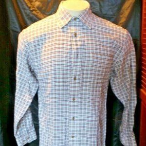 Tommy Hilfiger men's plaid 80's 2 ply Shirt